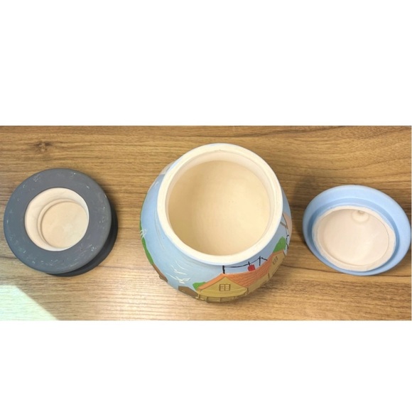 Vintage Coastal Lighthouse Canister Decorative Jar - Picture 5 of 9